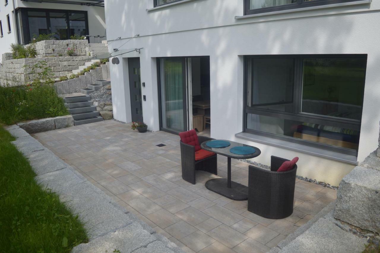 Ferienwohnung "Am Kurpark" In Bad Schussenried Exterior foto